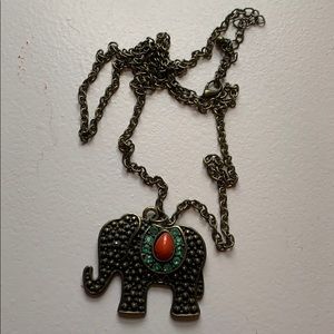 Elephant necklace